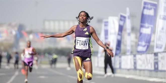 �stanbul Yar� Maratonu'nda kazananlar belli oldu