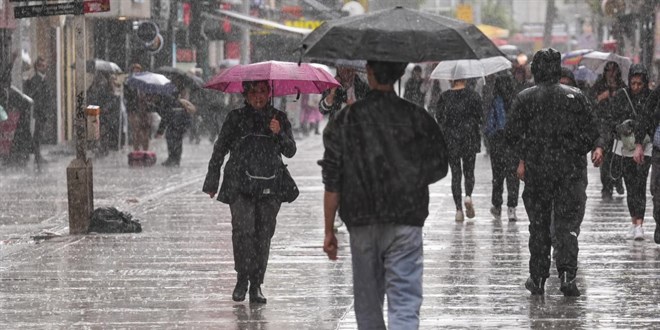 Yeni haftada serin ve ya���l� hava g�r�lecek