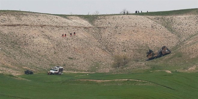 Kaza k�r�ma u�rayan helikopterdeki 5 personelin sa�l�k durumu iyi