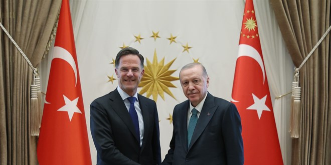 Ankara Zirvesi �ncesi Erdo�an ve Rutte Be�tepe'de g�r��t� - Son Dakika Haber