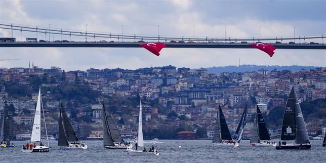 Cumhurba�kanl��� 7. Uluslararas� Yat Yar��lar�'nda Ulusal Egemenlik Kupas� ba�lad�