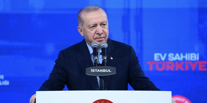 Cumhurba�kan� Erdo�an: �stanbul bizim d�nyaya a��lan kap�m�z, vizyon �ehrimizdir