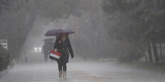 Meteoroloji uyard�: Be� b�lgede sa�anak ya��� bekleniyor