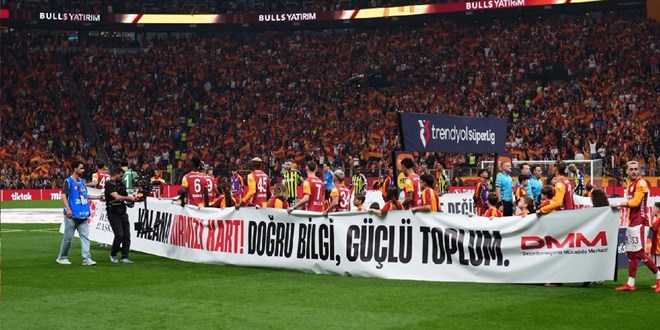 Dev derbide 'dezenformasyona k�rm�z� kart' mesaj� - Son Dakika Haber