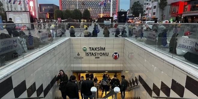 �stanbul Valili�i duyurdu: Taksim metro ve f�nik�ler hatt� kapat�ld� - Son Dakika Haber
