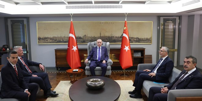 Cumhurba�kan� Erdo�an OECD Genel Sekreteri Cormann'� kabul etti - Son Dakika Haber