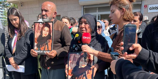 Rojwelat K�zmaz dosyas�nda yeni geli�me: Aile savc�l��a ba�vurdu