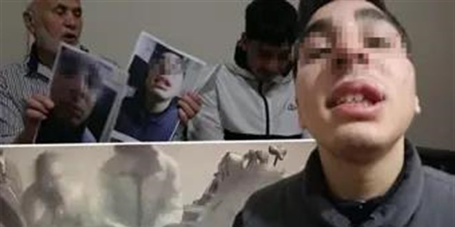 Arkada��n�n babas� deh�eti ya�att�: Tekme tokat d�v�p evinin �n�ne b�rakt� - Son Dakika Haber