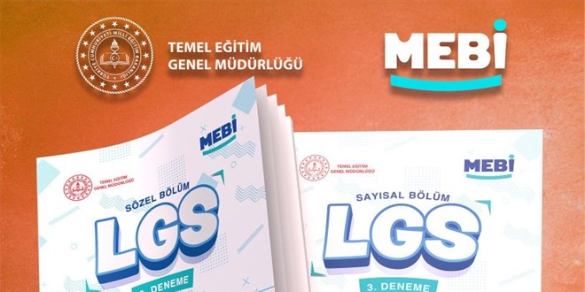 MEB�'de LGS ��rencileri i�in nisan ay� �rnek sorular� yay�mland�