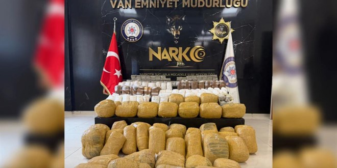 Van'da uyu�turucu operasyonu: 240 kilo uyu�turucu ele ge�irildi - Son Dakika Haber