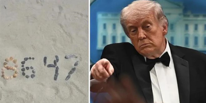 Trump'tan "86 47" payla��m�na tepki