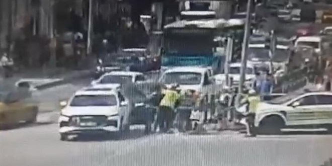 Kuryeyi polisin 'heimlich' manevras� kurtard�