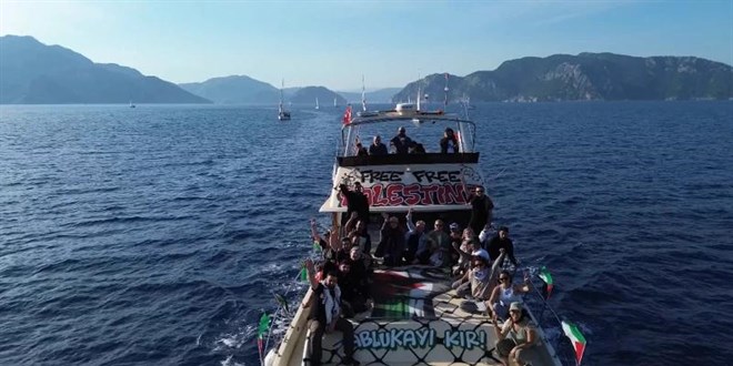 T�rkiye'den Sumud'a 15 tekneyle destek - Son Dakika Haber
