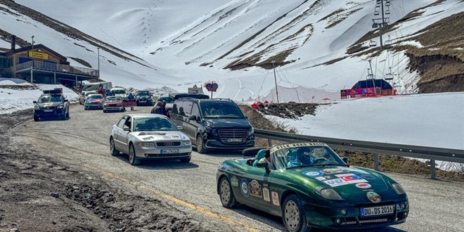 �pek Yolu Rallisi Kars'a hareket etti - Son Dakika Haber