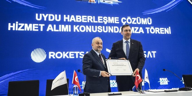T�RKSAT'tan havac�l�k ve uzay alan�nda stratejik i�birli�i ad�m� - Son Dakika Haber