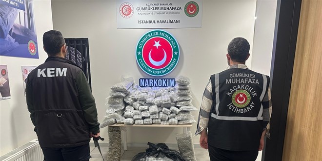 Ticaret Bakanl���: 659 kilo uyu�turucu ele ge�irildi