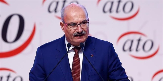 ATO Ba�kan� Baran'dan vergide tek oran ve sadele�me talebi