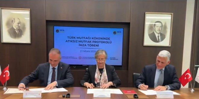 At�ks�z mutfak i� birli�i protokol� imzaland� - Son Dakika Haber