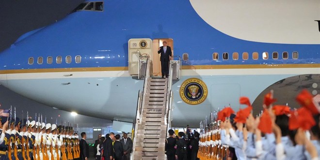 ABD Ba�kan� Trump, �in'e ula�t� - Son Dakika Haber