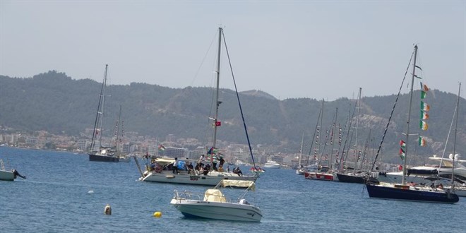 Global Sumud filosu Marmaris'ten Gazze'ye do�ru yola ��k�yor - Son Dakika Haber