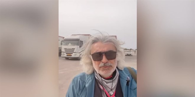 Sumud Kara Konvoyu Gazze i�in yola ��k�yor