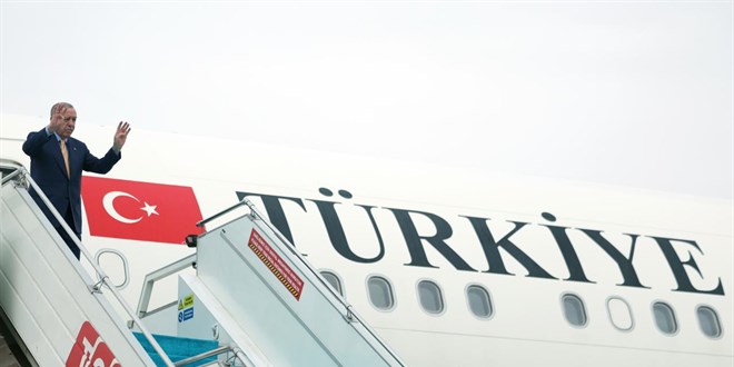 Cumhurba�kan� Erdo�an Astana'dan T�rkistan'a hareket etti - Son Dakika Haber