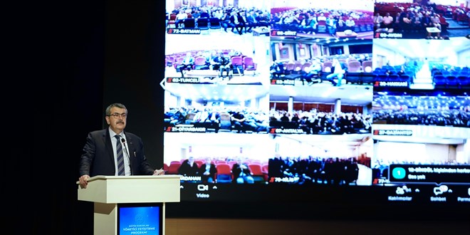 E�itim Kurumlar� Y�netici Yeti�tirme Program�, Bakan Tekin'in Verdi�i �lk Dersle Ba�lad�
