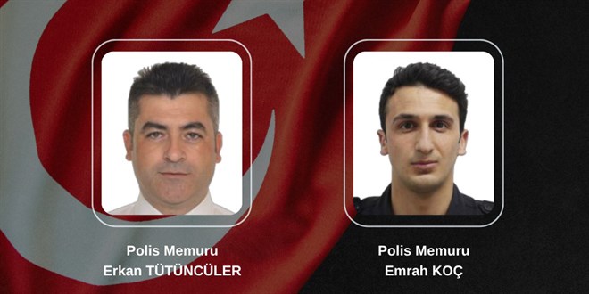 Silahl� kavga ihbar�na giden polislere ate� a��ld�: 2 �ehit