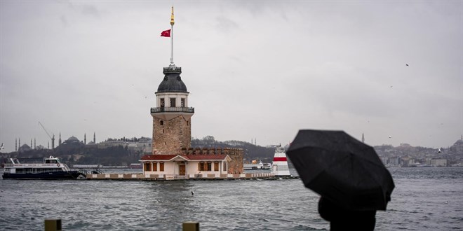 �stanbul'da sa�anak ve dolu etkili oldu