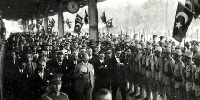Kurtulu�un ilk ad�m� 107 y�l �nce Samsun'da at�ld� - Son Dakika Haber