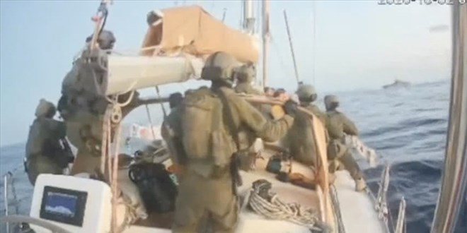 �srail'den K�resel Sumud Filosu'na uluslararas� sularda silahl� sald�r� - Son Dakika Haber