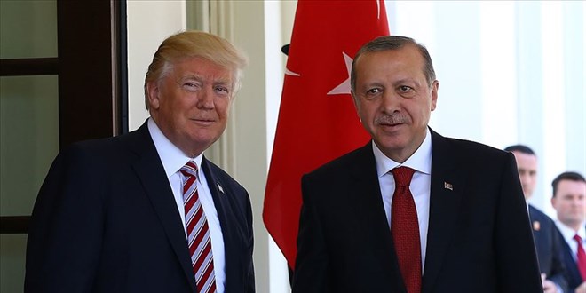 Trump: Erdo�an ile aram�zda �ok iyi bir ili�ki var