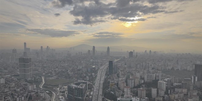 �stanbul'daki hava kirlili�i ge�en y�la g�re y�zde 23 artt�