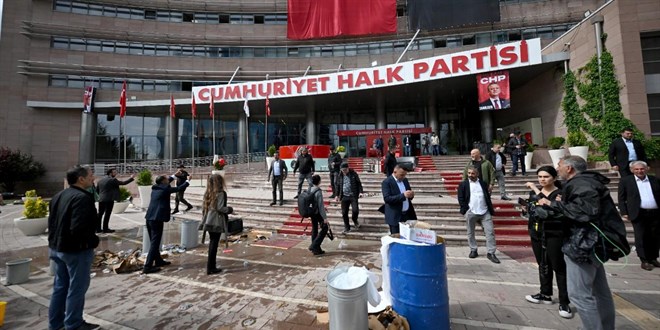 Ankara'da CHP Genel Merkezi �n�ndeki olaylara soru�turma