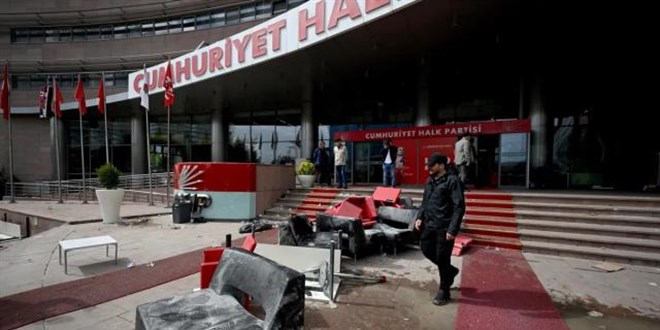 K�l��daro�lu'ndan CHP Genel Merkezi'ndeki olaylara dair ilk a��klama