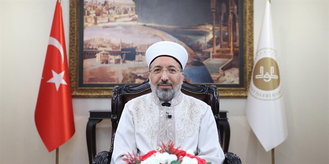 Diyanet ��leri Ba�kan� Arpagu�'tan bayram� mesaj�