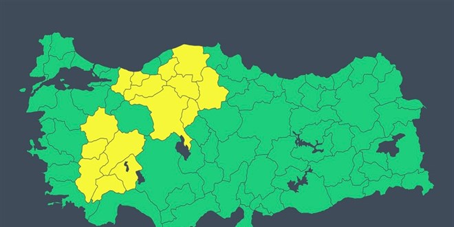 Yar�n bu b�lgelerde ya�ayanlar dikkat: Kuvvetli sa�anak bekleniyor