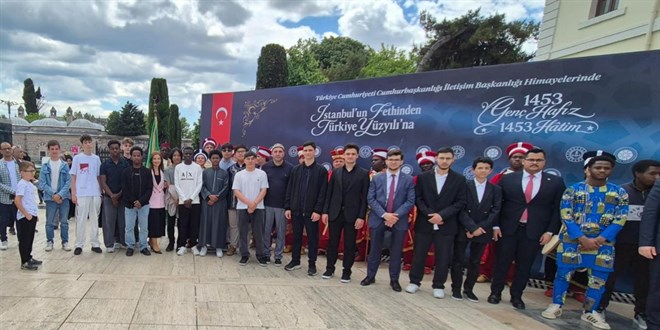 �stanbul'un Fethine 1453 hatimle manevi selam