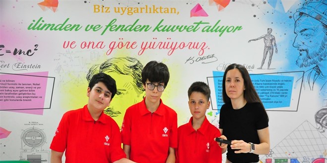 7'nci s�n�f ��rencileri, 400 TL'ye milyonluk sens�r geli�tirdiler
