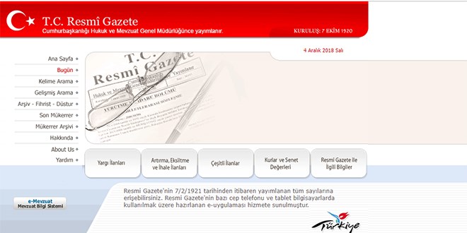 Resmi Gazetede yay�mlanan 7582 say�l� Kanunla y�r�rl��e giren d�zenlemeler