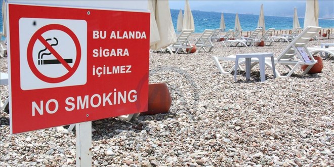 Sahillerde sigara yasa�� yar�n ba�l�yor - Son Dakika Haber