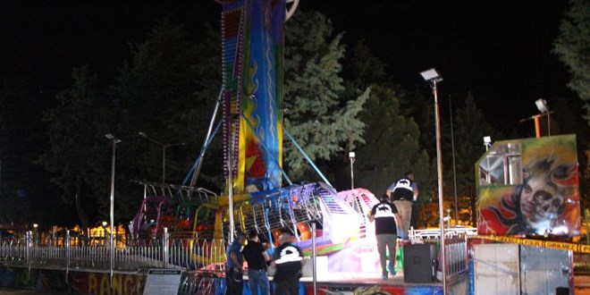 Amasya'da lunaparkta �l�mle sonu�lanan kazada 2 tutuklama