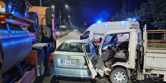 Ordu'da feci kaza: 1 �l�, 1 yaral� - Son Dakika Haber