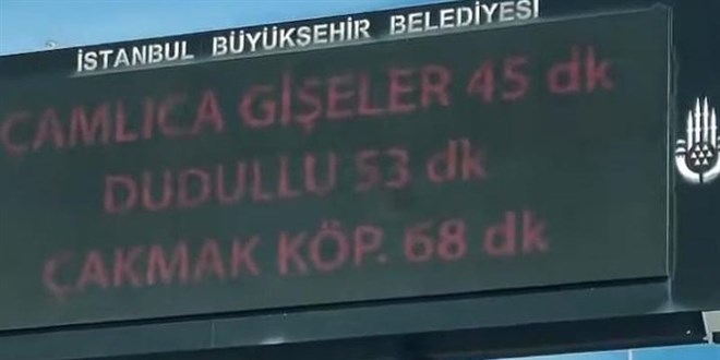 �stanbul'da trafik �ilesi bitmiyor