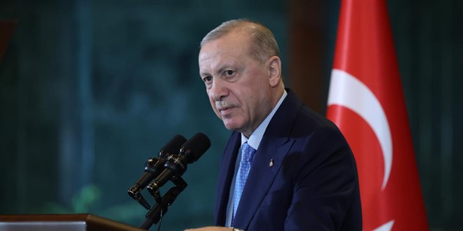 Cumhurba�kan� Erdo�an'dan T�rk K�z�lay'�n kurulu� y�l d�n�m� mesaj�