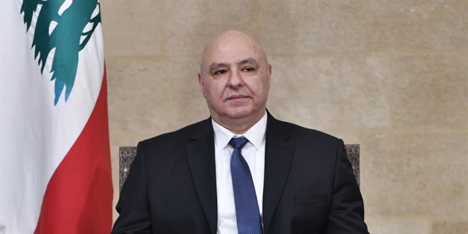 L�bnan Cumhurba�kan� Avn, �srail'le m�zakerelerden �ekilmeyeceklerini s�yledi