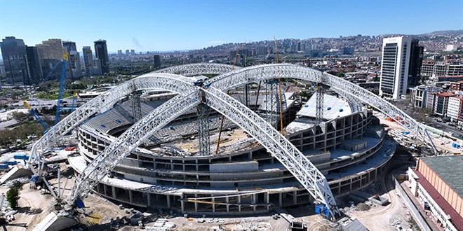 Ba�kente d�nya �ap�nda eser: Ankara'n�n yeni stadyumu g�n say�yor - Son Dakika Haber