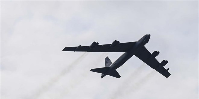 ABD'de B-52 bombard�man u�a�� d��t� - Son Dakika Haber