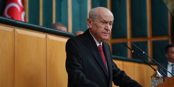 MHP lideri Devlet Bah�eli'den 'se�im' mesaj� - Son Dakika Haber