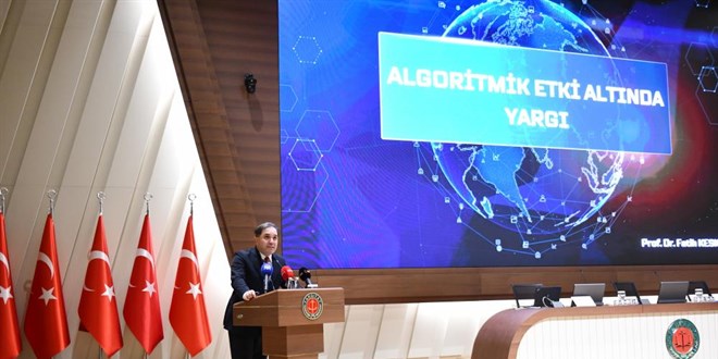 'Yapay zeka asla ger�ek hakimin yerine ge�emez'